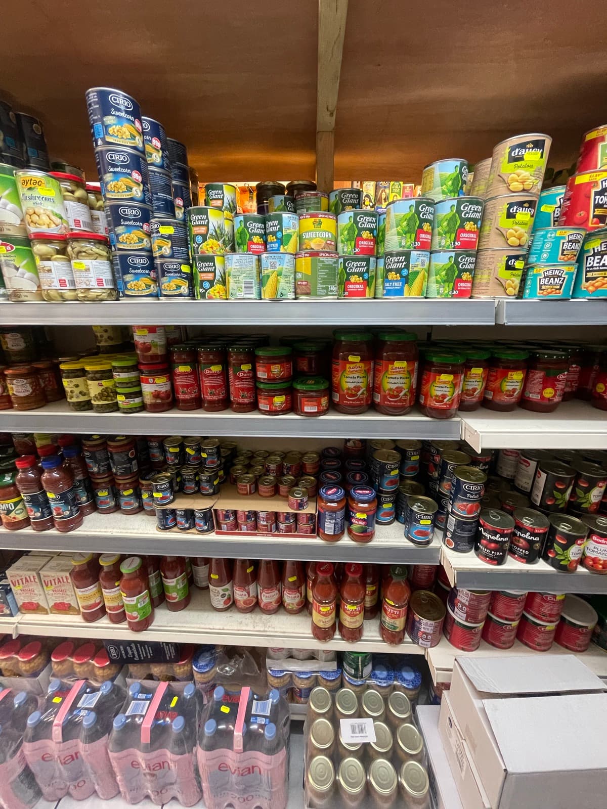 Canned & Tinned Goods on the shelves at Alhayat, 85–87 Lupus Street, Pimlico (photo 4)