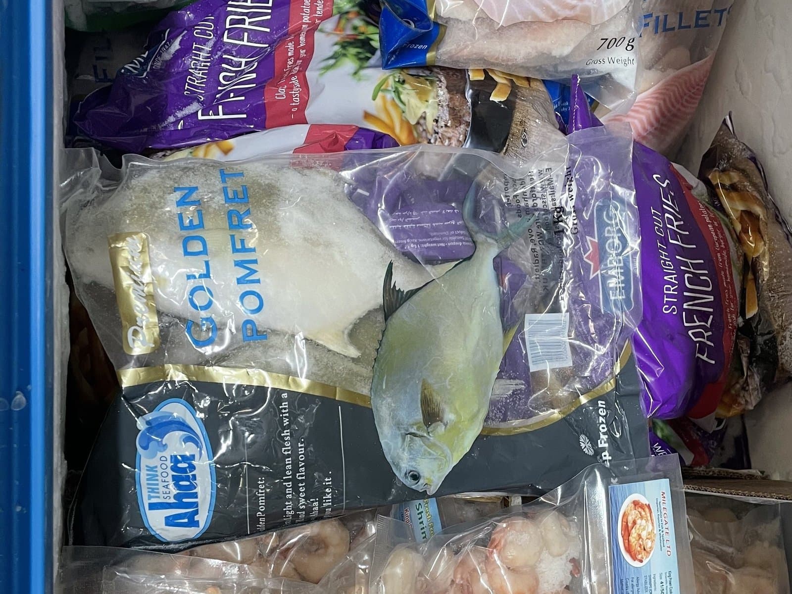 Frozen Foods on the shelves at Alhayat, 85–87 Lupus Street, Pimlico (photo 5)
