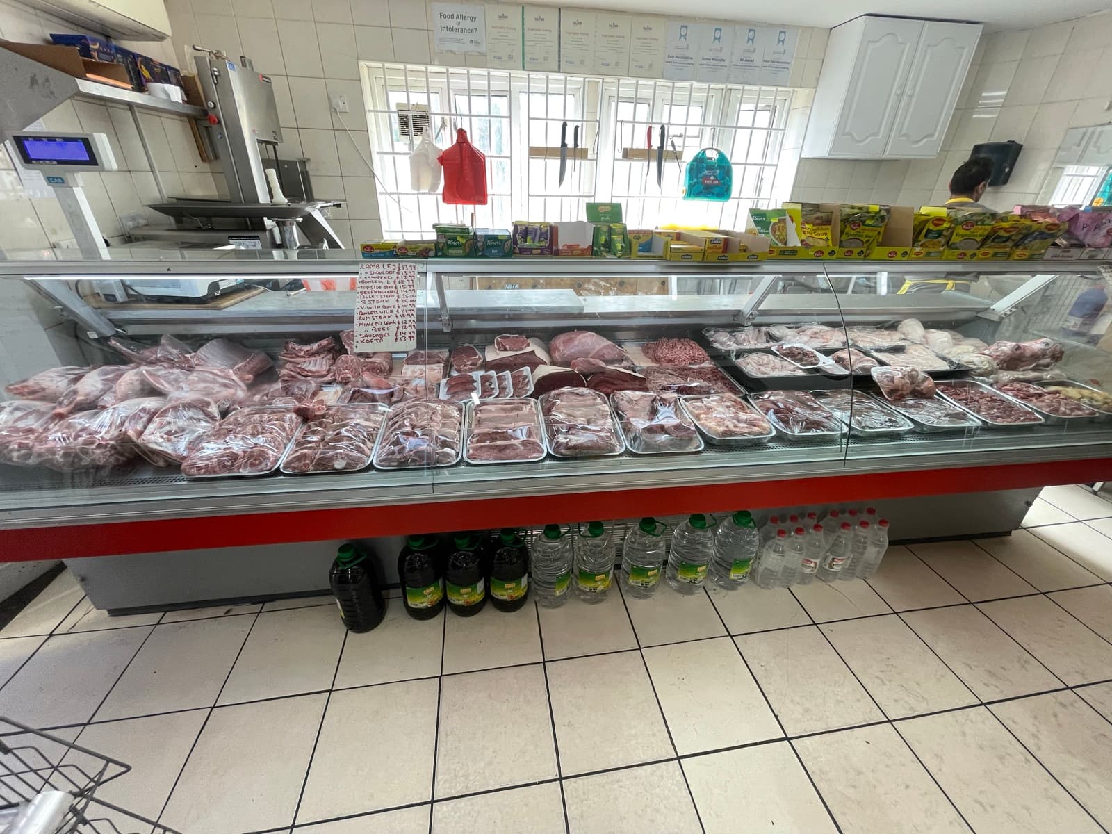Meat & Poultry on the shelves at Alhayat, 85–87 Lupus Street, Pimlico (photo 11)