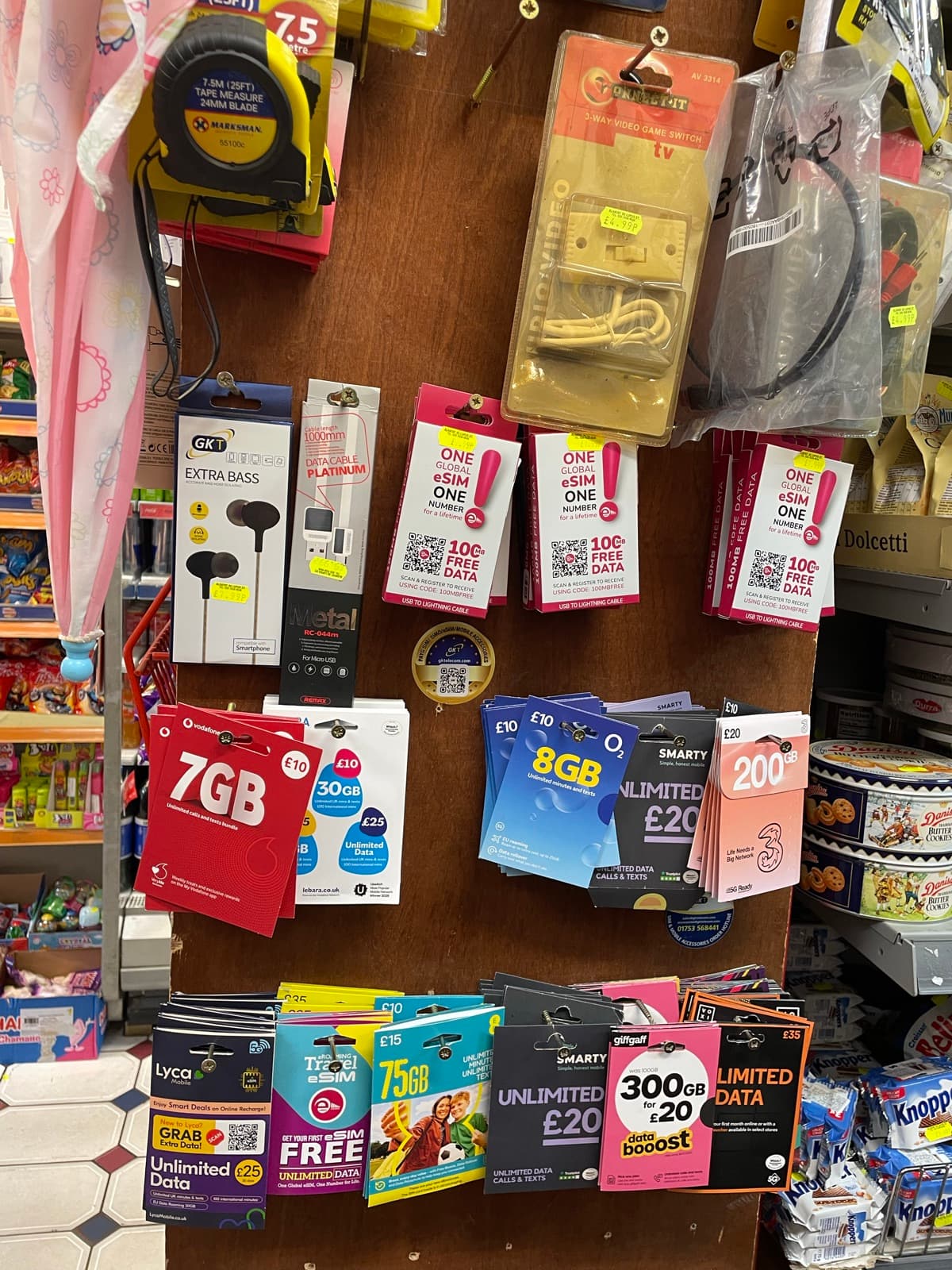 Phone & Top-Up on the shelves at Alhayat, 85–87 Lupus Street, Pimlico (photo 2)