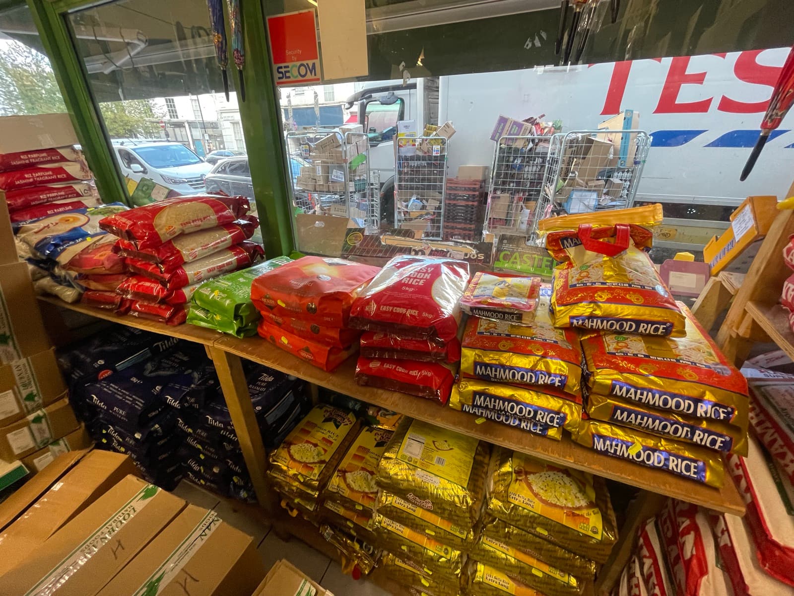 Rice & Grains on the shelves at Alhayat, 85–87 Lupus Street, Pimlico (photo 4)