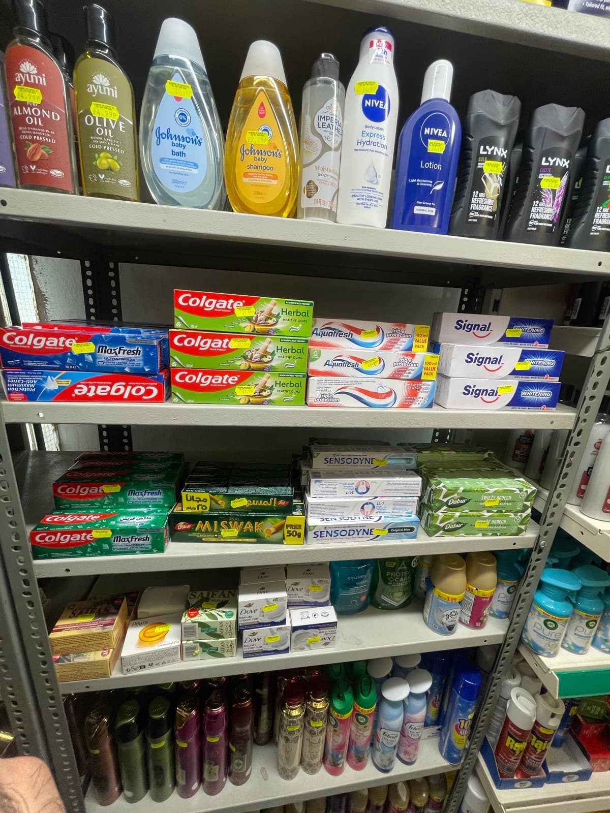Personal Care on the shelves at Alhayat, 85–87 Lupus Street, Pimlico (photo 3)